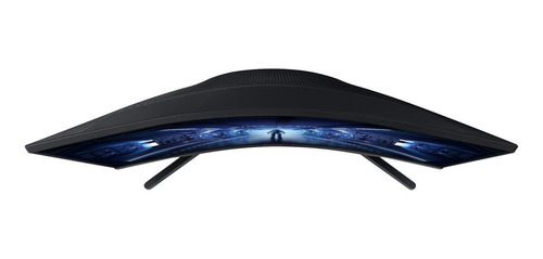 Imagen 7 de 10 de Monitor gamer curvo Samsung Odyssey G5 C27G55T led 27 " negro 100V/240V