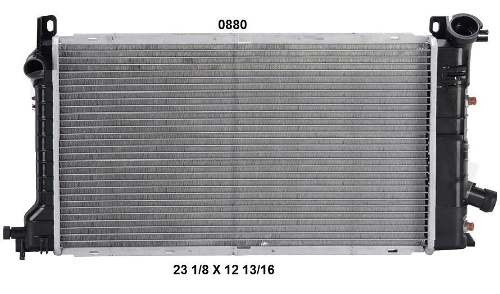 Radiador Mercury Topaz 1984 Deyac T/a 26 Mm