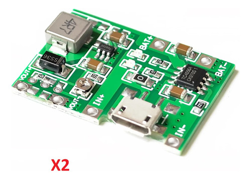 Modulo Micro Usb 3.7v Reg Voltaje 5v 9v 18650 Baterias