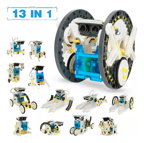 Robot Divertido Inteligente 13 En 1 De Toy Car