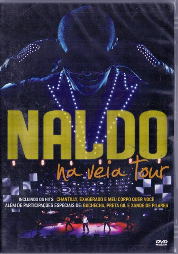 Dvd Naldo Benny Na Veia Tour - Funk Original E Lacrado