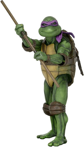 Neca Tmnt Movie: Donatello 1/4 Escala Figura De Accion