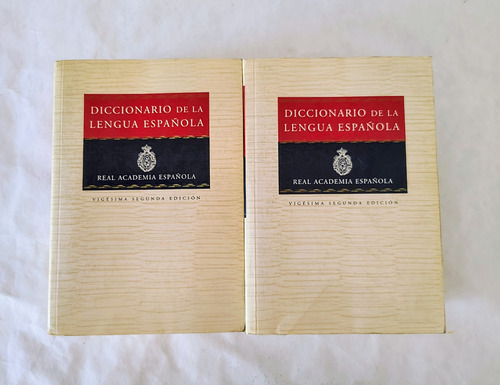Diccionario 2 Tomos De La Rae Edición 2012 (Usado)