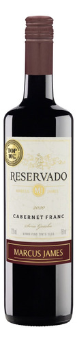 Vinho Cabernet franc Marcus James Reservado 2020 750 ml