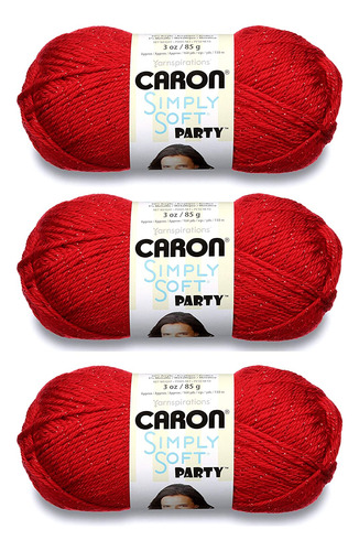 Caron Simply Soft Party Yarn H97par-15 - Hilo De Fiesta  3 U