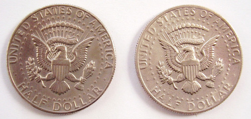 Kennedy Monedas Par Two Coin 1981 P And D