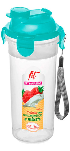 Batidora De Shakes Plástico C/tabas Sanremo 400ml G P