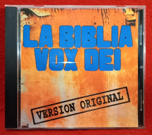 Vox Dei  La Biblia , Edic. Gld 2011, Cd.