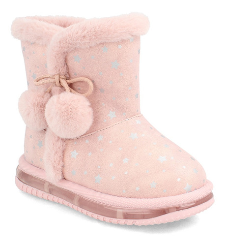 Botín Niña Bubblegummers London Rosado Palido 26-29