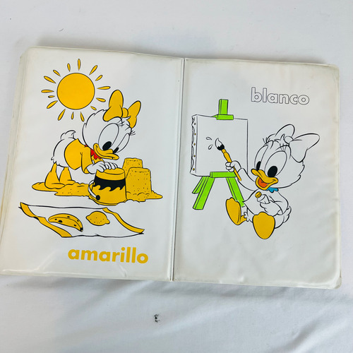 Libros De Bebe Anti Agua De Aprendizaje Los Bebes De Disney (Usado)