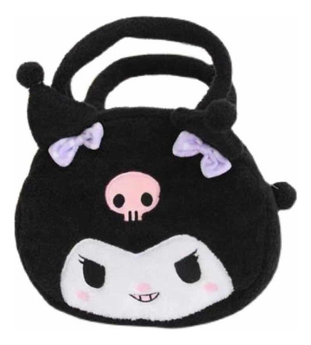 Sanrio Japon Kawaii  Kuromi Melody-cartera Bolso Bandolera 