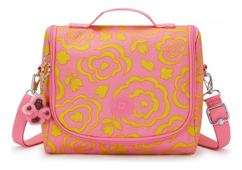 Lonchera Kipling Kichirou Daisy Floral Color Daisy Floral - 22.86cm X 20.32cm