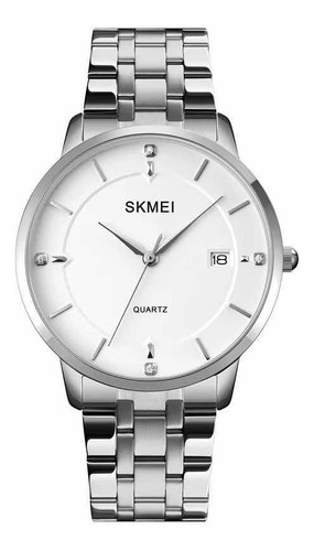 Reloj Marca Skmei De Acero Inoxidable Negro