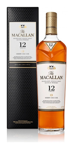 Whisky The Macallan 12 Años Sherry Cask 700cc - Oferta