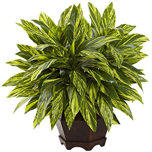 Planta Artificial Tradescantia 6835 Maceta Hexagonal Ne...