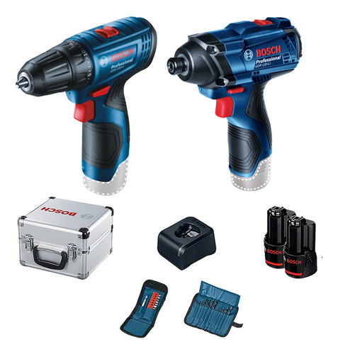 Taladro + Atornillador De Impacto Bosch 12v 