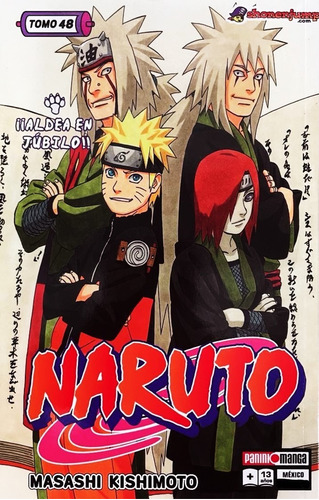 Manga Naruto Tomo 48 Panini Español