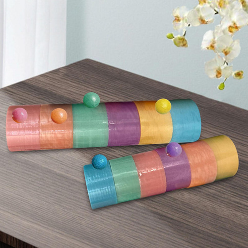 18x Y Colorful Ball Roll Bands Coloreados
