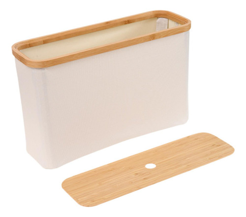 Accesorios De La Cesta Del Beige Con Tapa 45x15x28cm