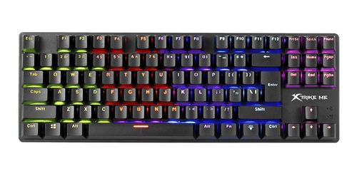 Teclado Mecanico Xtrike Me Rgb Sin Númerico Gk-986 Gamer Pc®