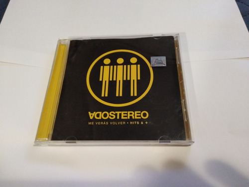 Soda Stereo Cd Me Veras Volver  Hits & +