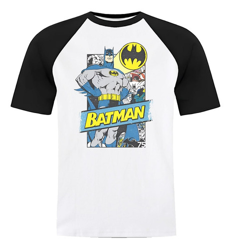 Remera Batman Retro - Dc Comics Aesthetic Unisex Serie