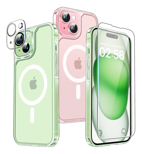 Funda Para Celular Tauri Transparente, Para iPhone 15 Plus