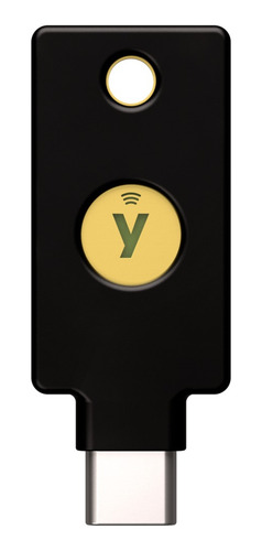 Yubikey C Nfc Usb Llave Seguridad Clave Protección Fido2 U2f