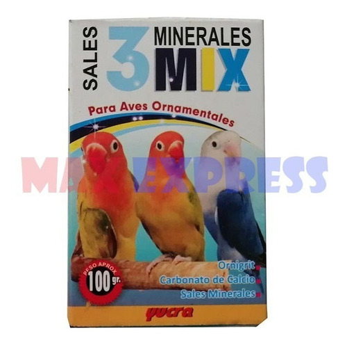 Sales Minerales Mix Para Aves Ornamentales Cod. 167
