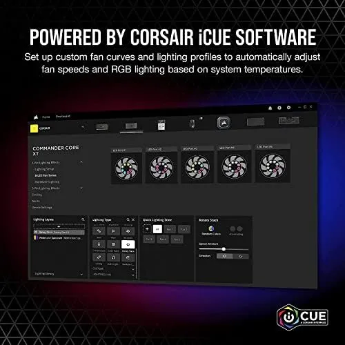Corsair Icue Commander Core Xt, Controlador De Iluminación