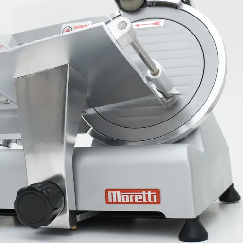 Cortadora De Fiambre Moretti Black 220 Teflonada