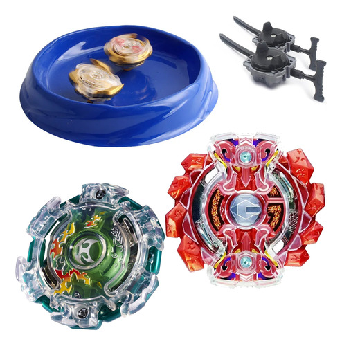 Kit 2 Beyblade Burst Giga Gaianon + Kerberus K2 + Arena
