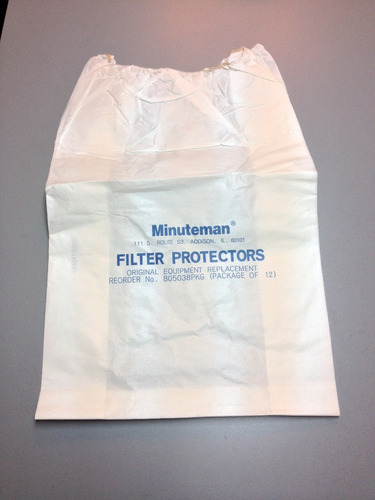 Protector De Filtro X 12 U. Para Aspiradoras Profesionales