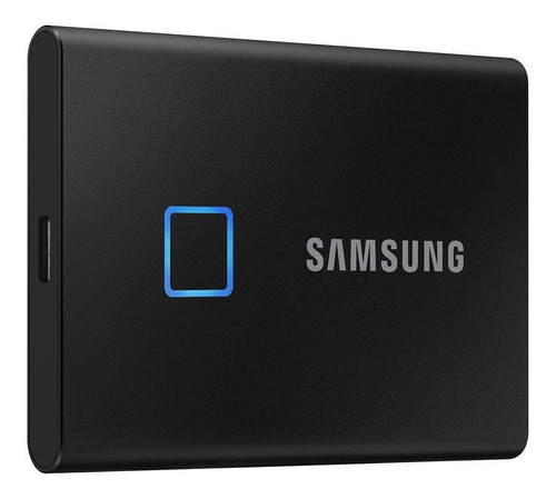 Disco sólido SSD externo Samsung Portable SSD T7 MU-PC2T0 2TB negro