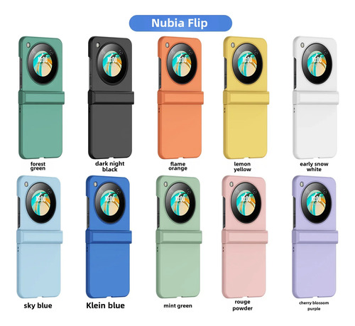 Funda Nubia Flip Tpu A Prueba De Golpes Que Disipa El Calor