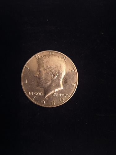 Moneda Hallf Dollar Kennedy 1980