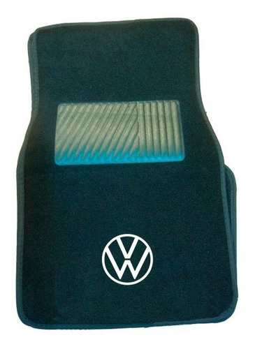 Alfombras Fieltro Logo Vw Volkswagen Juego 4 Piezas - Cymaco