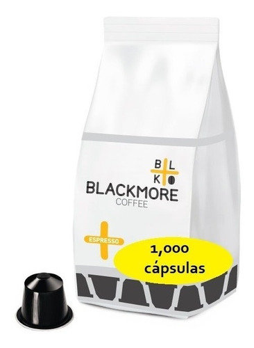 1000 Cápsulas Café Regular Compatible Nespresso Blk-reg