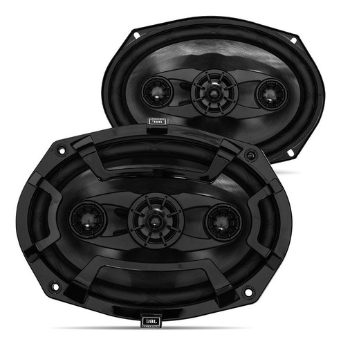 Parlantes 6x9 Jbl Multisystem Triaxiales 69qd8ta 160w Color Negro