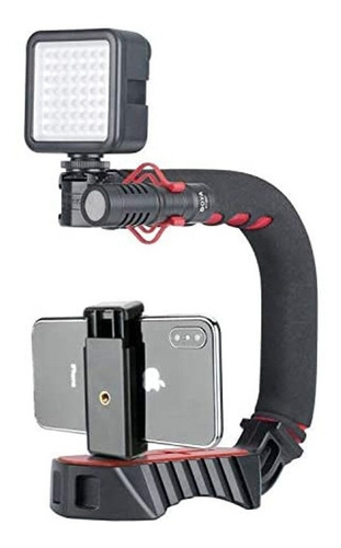 Estabilizador De Mano Para Camara, Zapata Triple U-grip Pro 