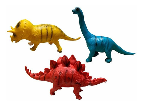 Dinosaurio Gigante Goma, T-rex, Apatosaurus, Tirannosaurus