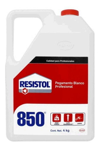 Pegamento Resistol 850 4 Lt 