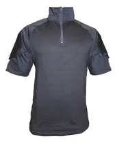 Comprar Camisaco Combat Bajo Chaleco Tactico Azul Manga Corta Alcatr