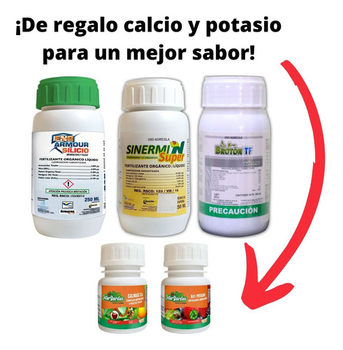 Imagen 1 de 6 de Kit Floración Autocultivo Engorde Cogollos Con Más Resina