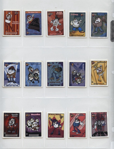 Colecciones De Huevocartoon Stickers De Sabritas No Tazos (Usado)