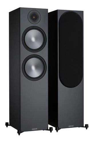 Monitor Audio Bronze 500 6g Par De Caixas Torre Preto