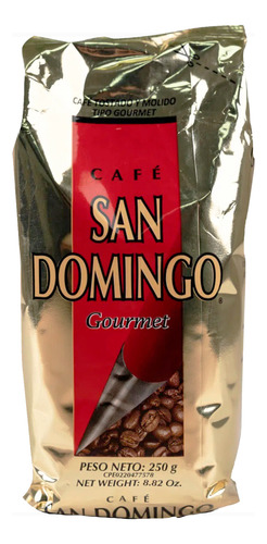 Café Tostado Y Molido San Domingo Gourmet 250g
