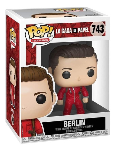 Funko Pop Original Berlin La Casa De Papel Netflix