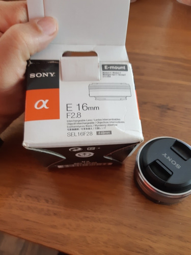 Lente Sony Emount 16mm F2.8