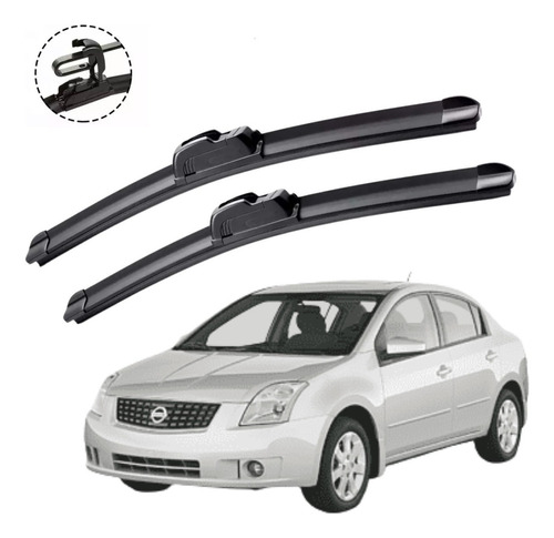 Par Plumas Limpiaparabrisas Brx Nissan Sentra 2003-2006